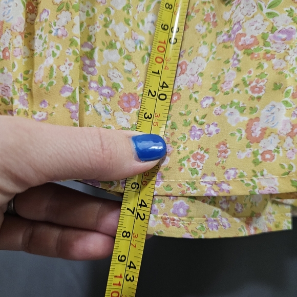 Yellow Polygram sundress medium - Picture 10 of 10